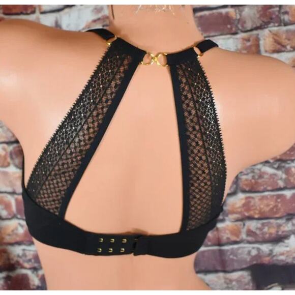 Victoria’s Secret NWT Black Lace Incredible Push-Up Perfect Shape Bra – 34D - Picture 5 of 8